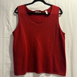 Festive Red shell/top L
